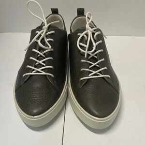 Ecco‎ Gillian Shoes Sneakers Womens Size 9 US 40 EU Green Leather Casual Lace Up